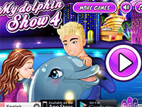 Игра Дельфины шоу 4 Игра Дельфины шоу 4